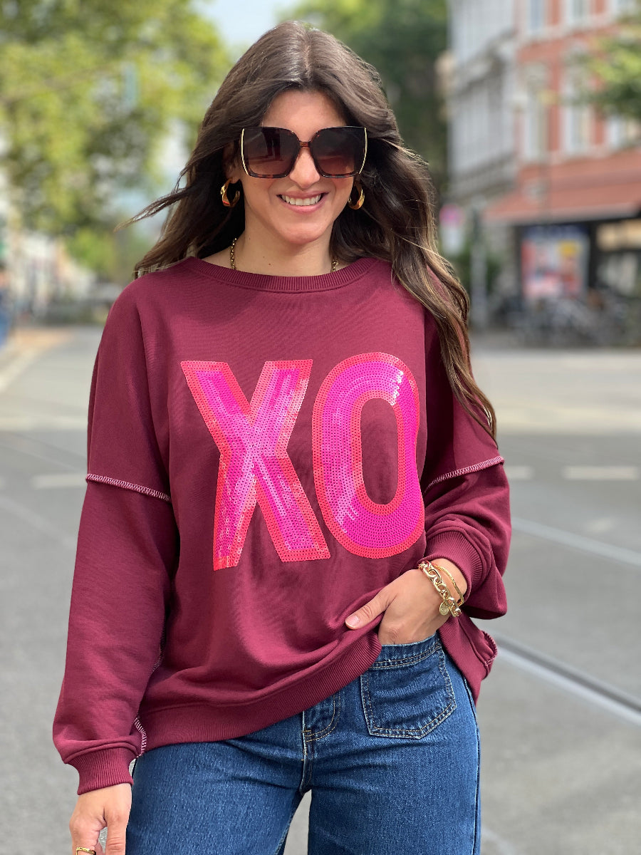 Miss Goodlife Pullover XO Paillette No 129 concept store Duesseldorf