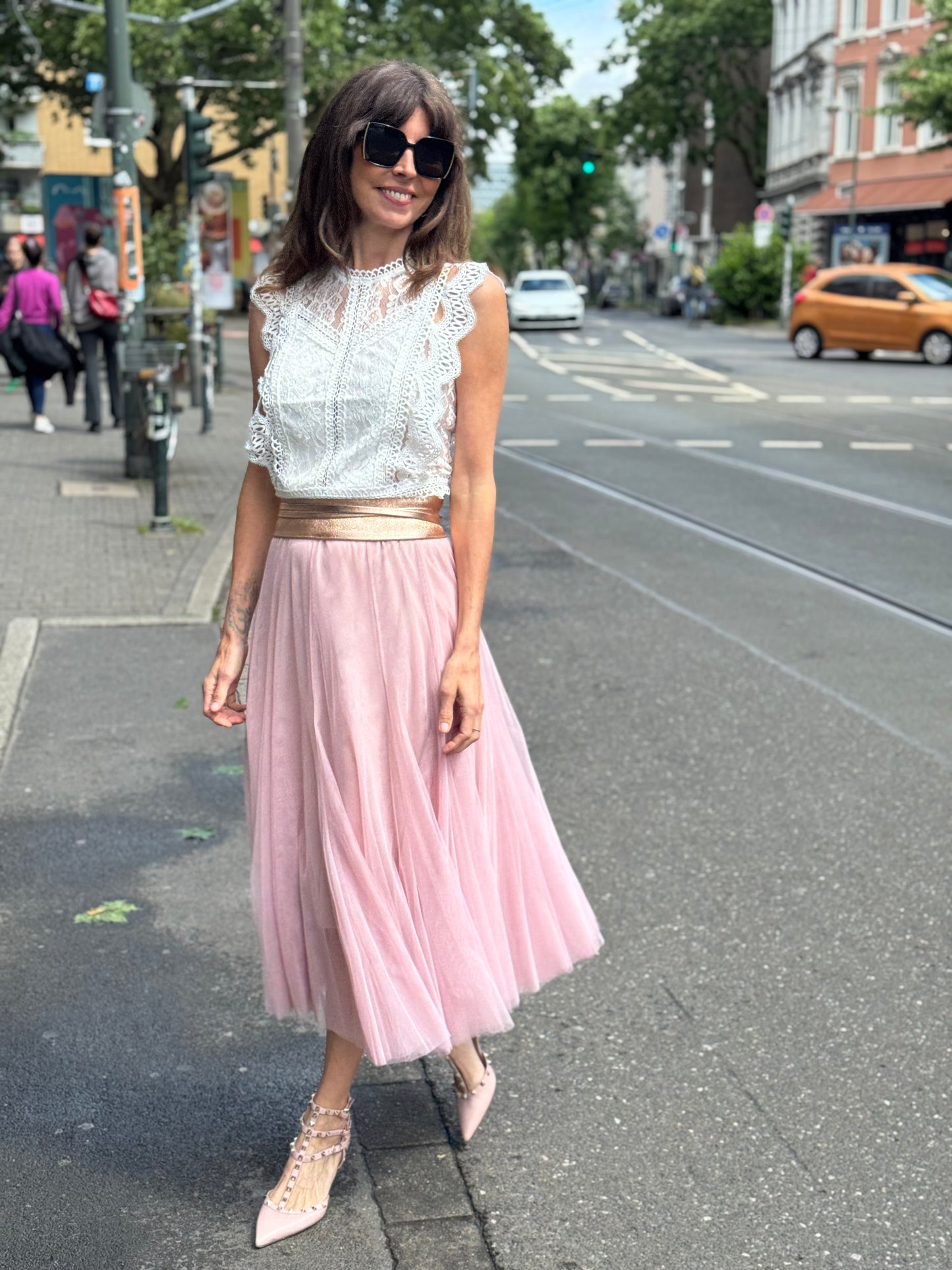 No129 Bluse Spitze: No129 concept store Düsseldorf