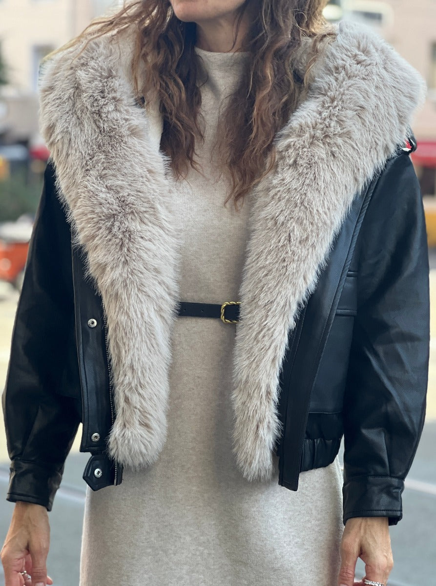 Jacke Eddie Fur by No 129 concept store Duesseldorf