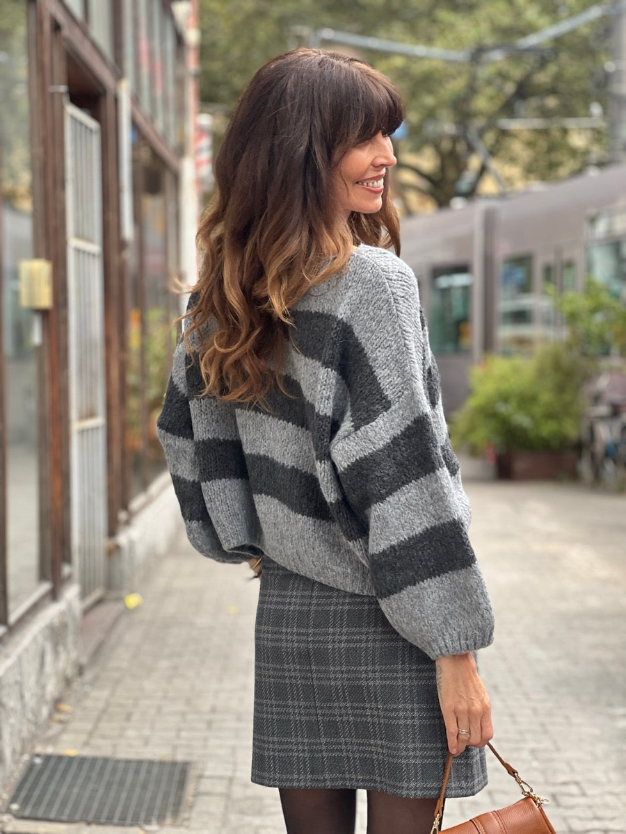 Herrlicher Pullover Leena Stripe