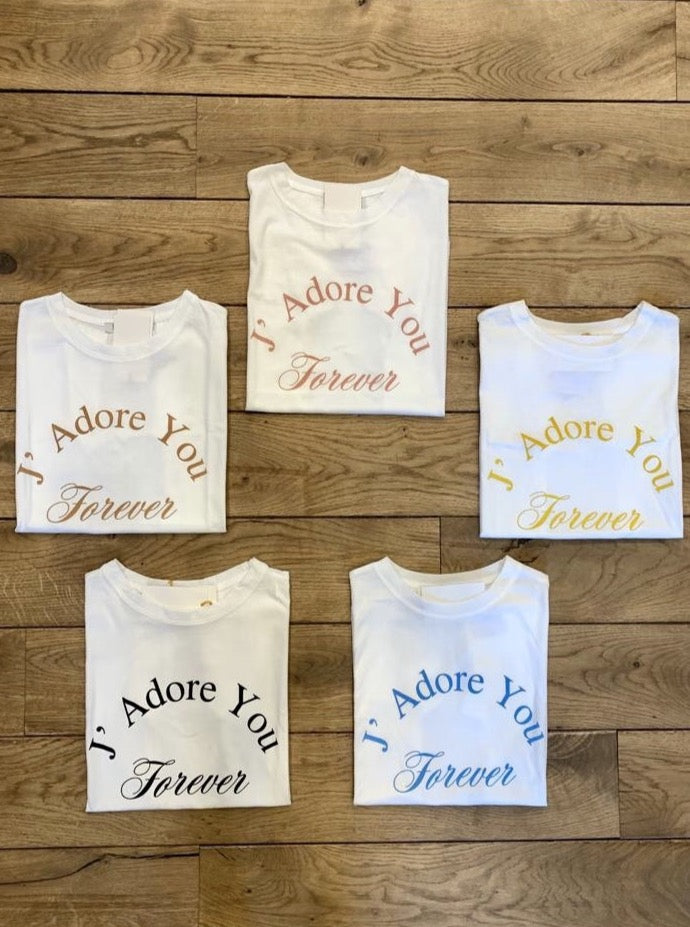 T-Shirt Jadore you by N°129