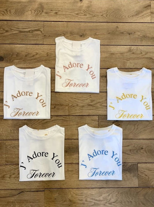 T-Shirt Jadore you by N°129