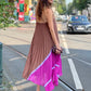 Dixie Kleid Plisee Neckholder. No129 concept store Duesseldorf
