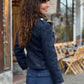 N°129 Blazer Tweed Glitzer maxi