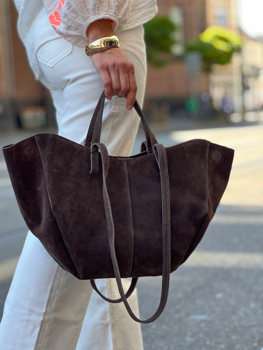 N°129 Tasche Shopper Velours