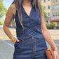 Fracomina Jeans palazzo dark