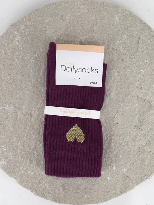 Hiärtken socks by Dailysocks