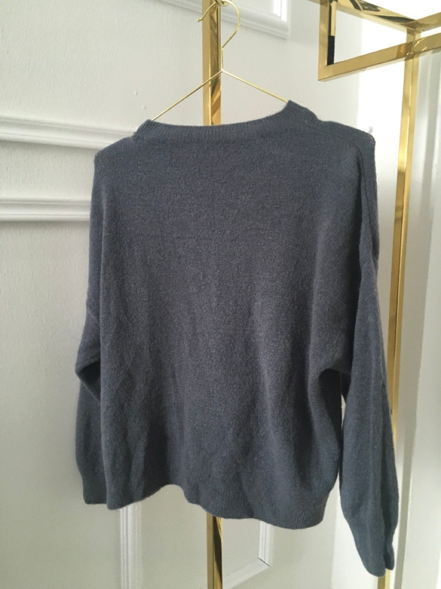 No129 Pullover Babyalpaca Bündchen