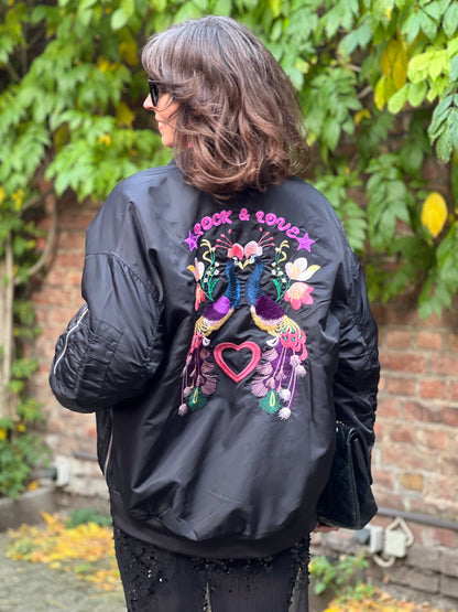 Miss Goodlife Bomberjacke Stitched