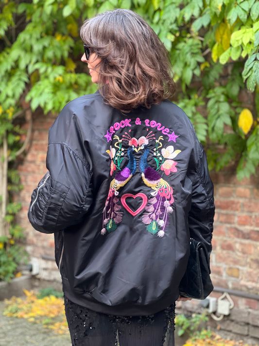 Miss Goodlife Bomberjacke Stitched