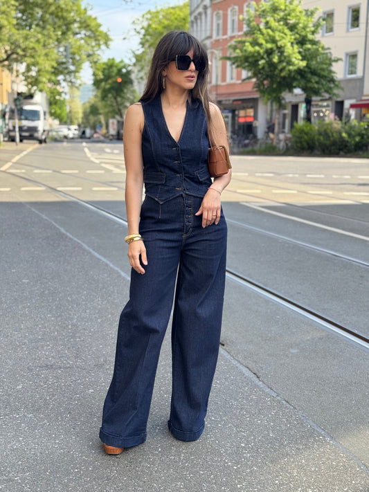 Fracomina Jeans palazzo dark