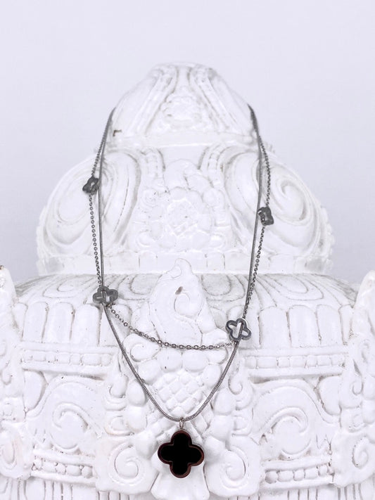 Kette Black Flower by No129. No129 concept store Düsseldorf